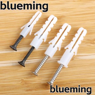 Blueming2 สกรูขยายผนัง ไนล่อน พลาสติก M6 M8 M10 M13 สําหรับยิปซั่ม 10 ชุด ต่อแพ็ก