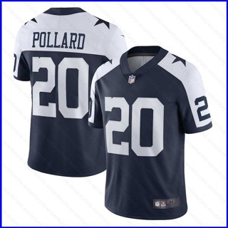 Gp1 NFL Dallas Cowboys Jersey Tony Pollard เสื้อยืดกีฬา พลัสไซซ์ PG1