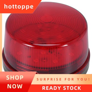 【hottoppe】ไฟกระพริบเตือน 12v Led สีแดง สําหรับระบบรักษาความปลอดภัยในบ้าน