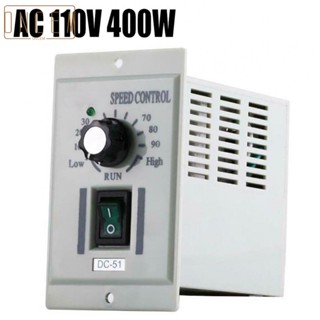 【ONCEMOREAGAIN】New AC 110V Knob Motor Speed Controller for Precise DC 090V180V Speed Adjustment