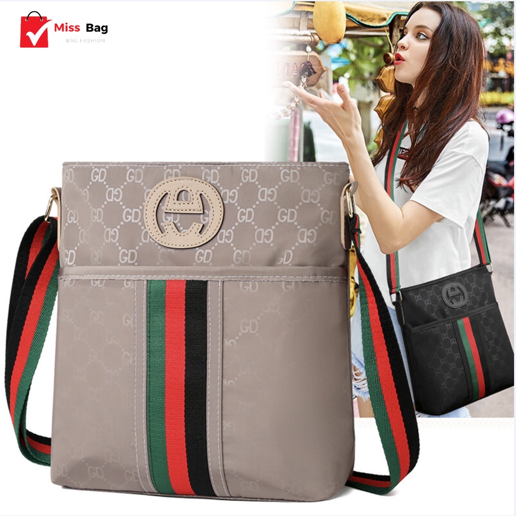 【พร้อมส่ง】miss bag fashion กระเป๋าสะพายข้าง กระเป๋าสไตล์เกาหลี รุ่น.G85