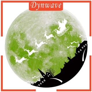 [Dynwave] สติกเกอร์เรืองแสงตอนกลางคืน 30 ซม. ลอกออกได้ สําหรับติดตกแต่งผนังห้องนอนเด็ก