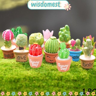 Wisdomest กระถางต้นไม้จิ๋ว สําหรับตกแต่งบ้านตุ๊กตา