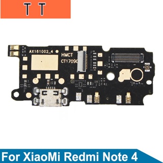  พอร์ตชาร์จ USB แท่นชาร์จ เชื่อมต่อไมค์ ไมโครโฟน สายเคเบิลอ่อน สําหรับ XiaoMi Redmi Note 4