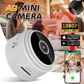 A9 Low Power Mini Hd Wireless Wifiการเฝ้าระวังกล้องTrue Night Vision Cam Pro Dvr 1080P Wireless Home Security linklink