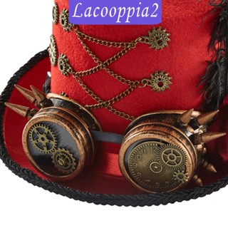 [Lacooppia2] หมวกคอสเพลย์ ลายดอกไม้ สไตล์พังก์ สําหรับปาร์ตี้