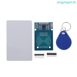 Yin ชุดการ์ดรีดเดอร์ RFID พร้อมโมดูลเซนเซอร์ E-Book RC522 สําหรับ Raspberry Pi