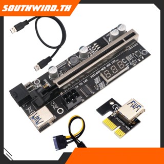 ร้อน! PCIE Riser 009S Plus ที่เสถียรเป็นพิเศษพร้อมเซ็นเซอร์อุณหภูมิที่สมบูรณ์แบบสำหรับการขุด Bitcoin และกราฟิกการ์ด GPU Boost Board สายต่อขยายเพิ่มอะแดปเตอร์เซ็นเซอร์อุณหภูมิ