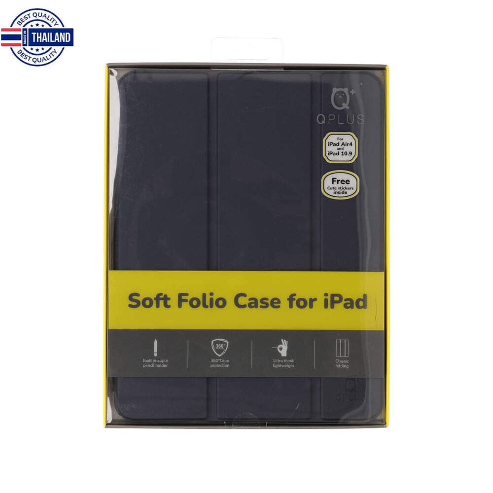 QPLUS Casing for iPad Air 4 10.9 2020 Soft Folio by Banana IT เคสไอแพด Air 4