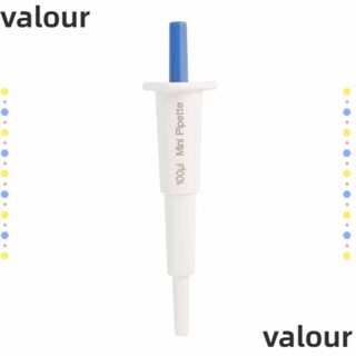 Valour ปิเปตปรับเสียง 100μl ABS ขนาดเล็ก ออกแบบตามสรีรศาสตร์ สําหรับโรงเรียน