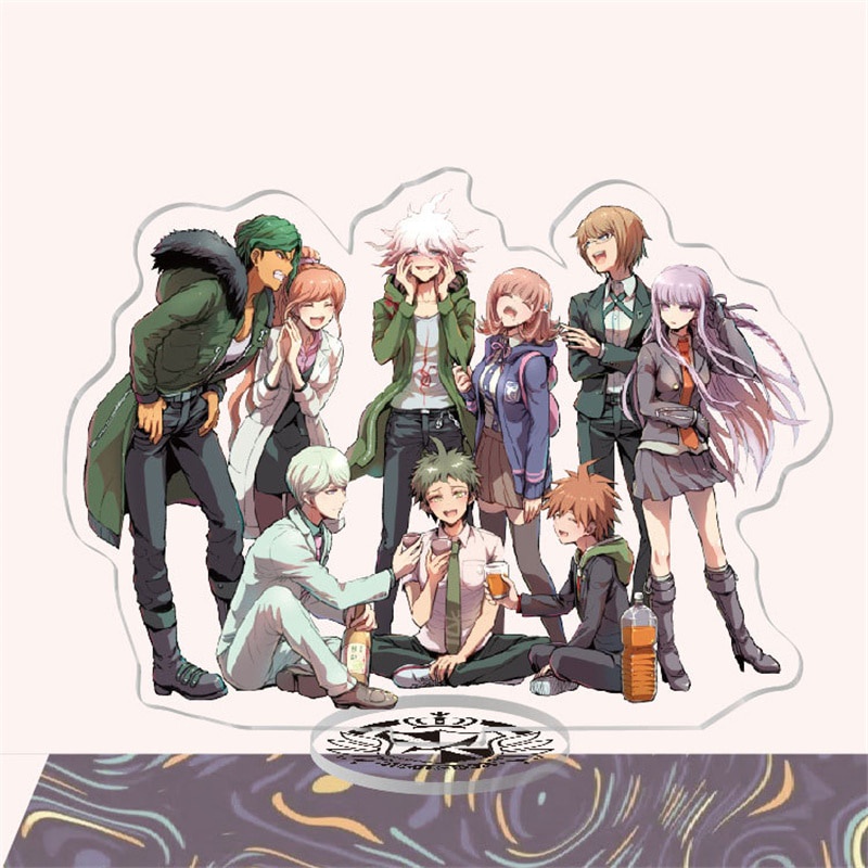 อะนิเมะเกม Standee รุ่น Danganronpa Komaeda Nagito Nategi Makoto Togami Byakuya Kokichi Oma อะคริลิค