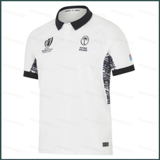 เสื้อยืดโปโลแขนสั้น ลายทีมชาติฟุตบอล Fiji World Cup SY3 2023-2024 พลัสไซซ์ YS3