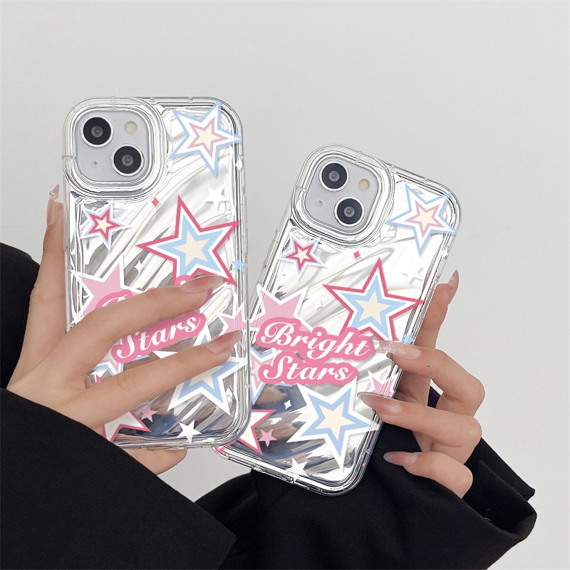 CASE เคส for iPhone 16 15 14 13 11 12 Pro MAX XR 7 8 6 Plus XS Max SE 2020 16Pro 13pro 11pro เคสใสกันกระแทก บุคลิกเย็นชา