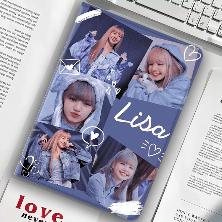 Blackpink lisa เคส ipad air4/5 mini 4/5/6 เคส ipad 10.2 gen 7 8 9 เคส ipad gen10 2022 pro11 เคส ipad