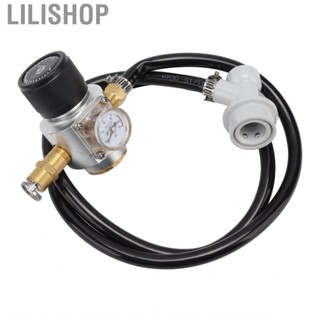 Lilishop Soda Water Automatic Beer Maker 2nd Stage Pressure Gauge Black Hose Distribut HG