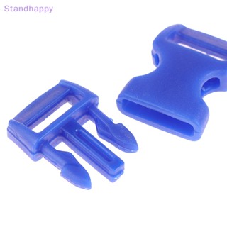 Standhappy หัวเข็มขัดพลาสติก ปรับได้ 29 มม. อุปกรณ์เสริม สําหรับกระเป๋าเป้สะพายหลัง 20 ชิ้น