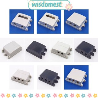 Wisdomest กล่องพลาสติก ABS PLC สําหรับใส่จัดเก็บอุปกรณ์อิเล็กทรอนิกส์ DIY