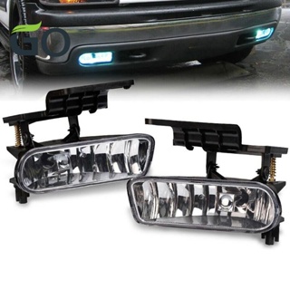 ไฟตัดหมอก LED ติดกันชนรถยนต์ สําหรับ Chevy Silverado 1999-2002 Tahoe Suburban 2000-2006