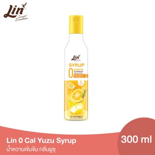 น้ำหวานเข้มข้น กลิ่นยูซุ (Lin 0 Cal Yuzu Syrup 300ml.)