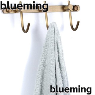 Blueming2 ตะขอแขวนผ้าขนหนู ทองเหลือง 3 ตะขอ สําหรับติดผนังห้องน้ํา