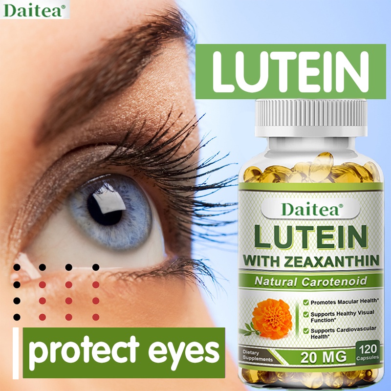 Lutein และ zeaxanthin แคปซูลนิ่ม ปกป้องสายตา และสุขภาพจอประสาทตา ป้องกันการสูญเสียการมองเห็น และส่งเสริมความสามารถในการรับรู้