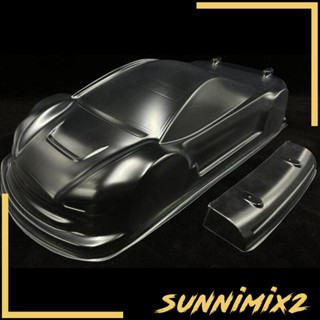 [Sunnimix2] กรอบตัวรถบังคับวิทยุ แบบใส DIY อุปกรณ์เสริม สําหรับโมเดลรถไต่หินบังคับ 1:10