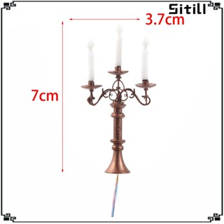 [ขาตั้ง] โคมไฟเชิงเทียน สเกล 1: 87 สําหรับโมเดลสถาปัตยกรรม