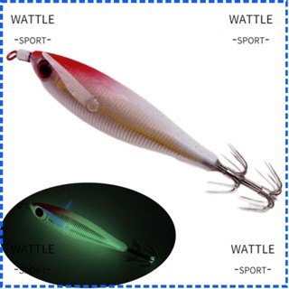 Wattle เหยื่อตกปลาหมึก 5.5 ซม.-6 กรัม 2023