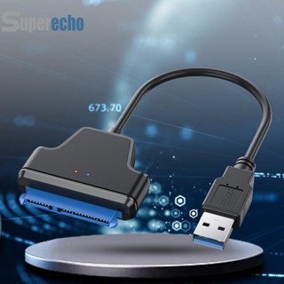 อะแดปเตอร์ฮาร์ดดิสก์ภายนอก USB 3.0 Type C 20 50 ซม. สําหรับแล็ปท็อป 2.5 นิ้ว [superecho.th]