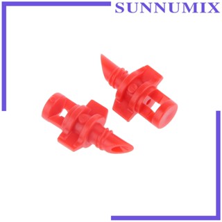 [Sunnimix] หัวฉีดสปริงเกลอร์ สีแดง 2.1 ซม. สําหรับรดน้ําในสวน 50 ชิ้น