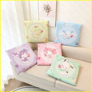 Yyds เบาะโฟมเมมโมรี่ ลาย Sanrio Kuromi Melody Cinnamoroll Pachacco ขนาด 40x40 ซม. สําหรับตกแต่งบ้าน ออฟฟิศ