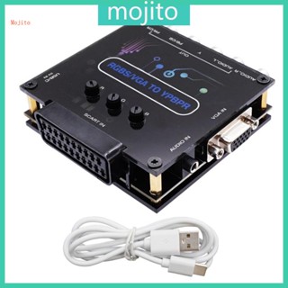 Mojito พอร์ตคอมโพสิต RGBS VGA เป็น YPBPR สําหรับคอนโซลเกมมิ่ง Sfc สไตล์เรโทร