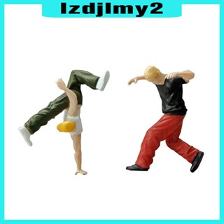 [Lzdjlmy2] โมเดลฟิกเกอร์นักเต้น สเกล 1/64 สําหรับสวน DIY