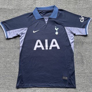 เสื้อกีฬาแขนสั้น ลายทีมชาติฟุตบอล Tottenham Hotspur Away 2324 ชุดเยือน สําหรับผู้ชาย ไซซ์ S-XXL