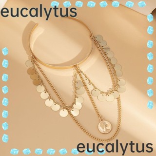 Eucalytus1 สร้อยข้อมือ แขนแฟชั่น เครื่องประดับ Armlet ปรับได้ พู่ สายรัดแขน