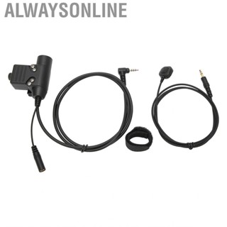 Alwaysonline U94+Finger Microphone PTT High Strength Easy Installation U94 Adapter