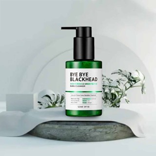 Bye Bye Blackhead 30 Days Miracle Green Tea Tox Bubble Cleanser 120g [Pore Care, Natural BHA with 16 tea ingredient]