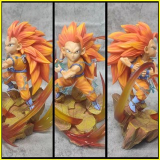 Yyds โมเดลฟิกเกอร์ ดราก้อนบอล Super Super Saiyan 3 Son Goku Kamehameha ของเล่น ของสะสม สําหรับเด็ก