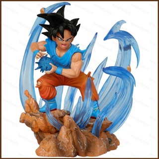 โมเดลฟิกเกอร์ KTS Dragon Ball Son Goku Action Figure Kamehameha ของเล่นสําหรับเด็ก ตกแต่งบ้าน เก็บสะสม ของขวัญ