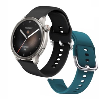 สายนาฬิกาข้อมือซิลิโคน แบบปลดเร็ว สําหรับ Amazfit Balance Smart watch