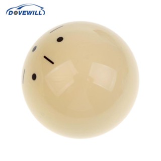 [Dovewill] ลูกบิลเลียด สีดํา สําหรับฝึกเล่นคิวพูล 2 1/4 นิ้ว (57 มม.)