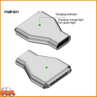 [Ma] อะแดปเตอร์ชาร์จแม่เหล็ก Type-c ชาร์จเร็ว สําหรับ Macbook Pro Air Type-c 140w Pd Macbook Pro 2013-2015