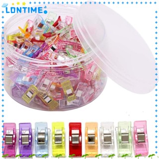 Lontime คลิปหนีบผ้า อเนกประสงค์ ขนาดเล็ก 2.7*1 ซม. 150 ชิ้น