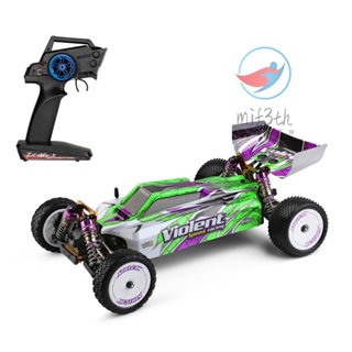 Wltoys 104002 รถแข่งบังคับวิทยุ RTR ความเร็วสูง 60 กม. ต่อชั่วโมง 1/10 2.4GHz 4WD พร้อมโครงรถโลหะ มอเตอร์ไร้แปรงถ่าน สําหรับเด็กผู้ชาย