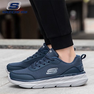 พร้อมส่ง Skechers_ MAX CUSHION รองเท้าผ้าใบลําลอง แบบผูกเชือก แฟชั่นสําหรับผู้ชาย และผู้หญิง เหมาะกับการเดิน