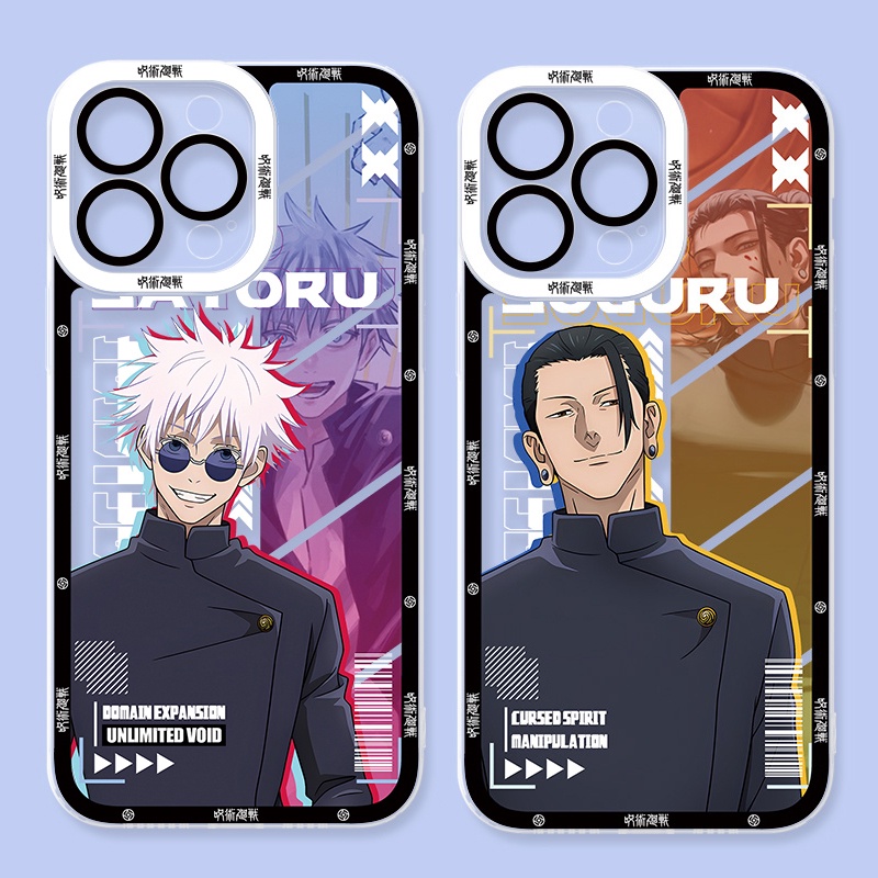 เคสโทรศัพท์มือถือ แบบนิ่ม ลายการ์ตูนอนิเมะ gojo satoru น่ารัก สีใส สําหรับ case OPPO A79 A18 A38 A58 A98 A78 A17 A17K A77S A5 A9 A31 A53 2020 A54 A52 A92 A5S A7 A12 A74 A95 A16 A3S A12E A57 A76 A96 A15 A15S A93 A94 F11 Pro Reno 10 5F 4 5 4F 5G