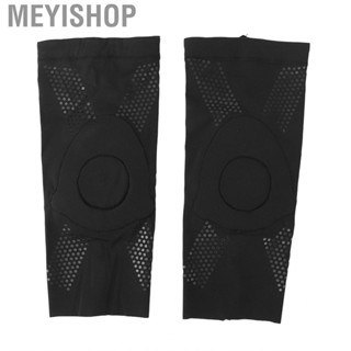 Meyishop Slip Knee Brace  Highly Elastic Silicone Padded Sleeve Impact Reduction for Dancers