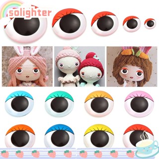 Solighter ลูกตาตุ๊กตาแฮนด์เมด 6 10 16 20 25 มม. DIY 50 ชิ้น