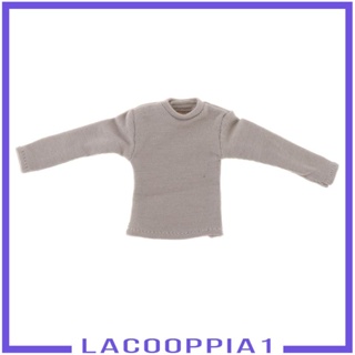 [Lacooppia1] เสื้อยืดแขนยาว สเกล 1/12 สําหรับตุ๊กตา 6 นิ้ว