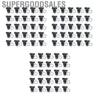 Supergoodsales Button Switch Set  ABS Brass Self Locking Silver Contact Push Switches Momentary for Machine